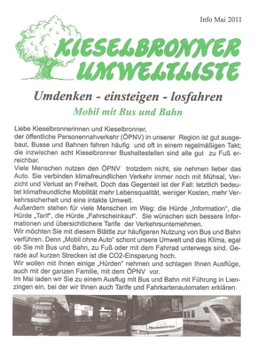 Infoblatt 2011